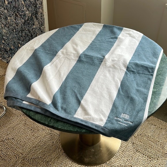 Soho House Chicago pool towel. 2 available. Price is per towel. - Picture 1 of 5